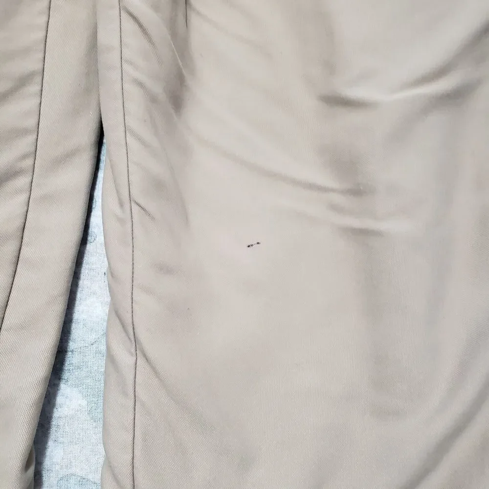 Orvis Pants Mens 38 Brown Fleece Lined Outdoors Stretch Straight Leg‎